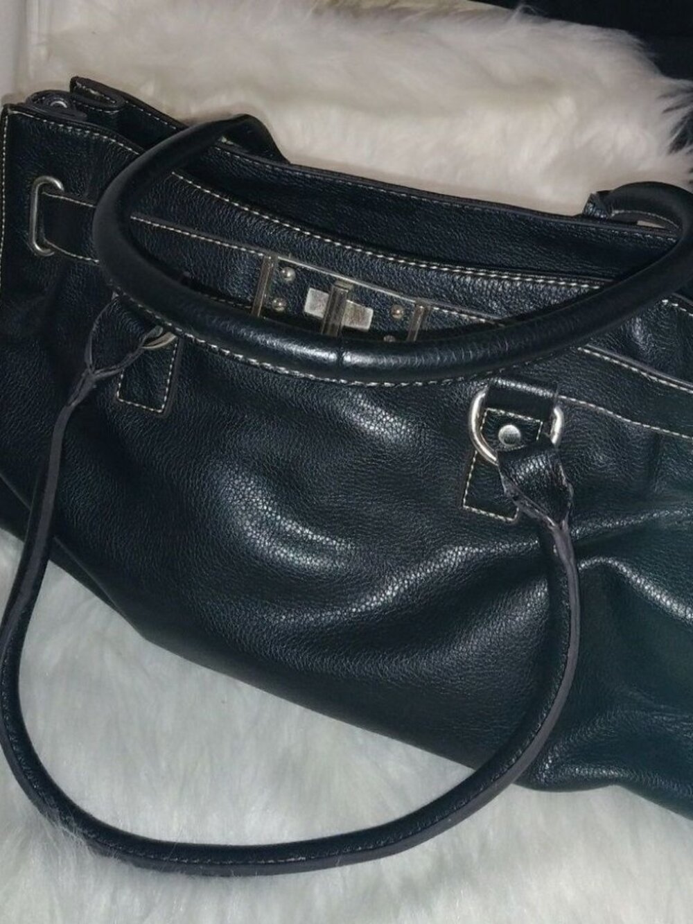 Black Shopping Work Bag Sz L